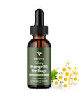 30 mL bottle of Calming Lolahemp CBD for Dogs with chamomile