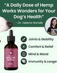 Extra Strength CBD Oil for Dogs | Full Spectrum Hemp & CBG