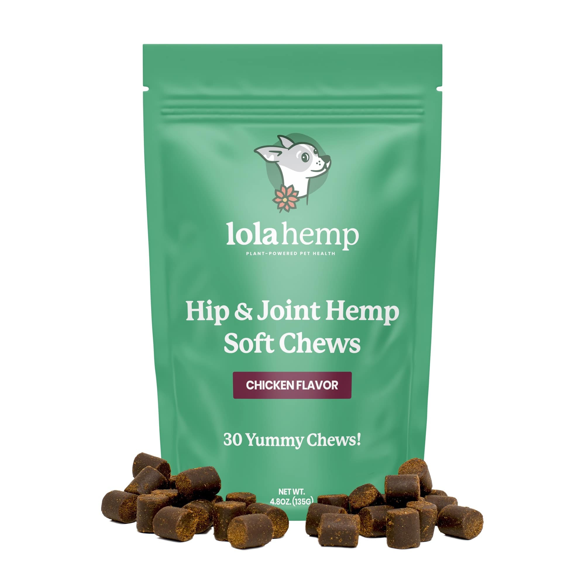 Hip and Joint Dog Treats | Lolahemp CBD Soft Chews