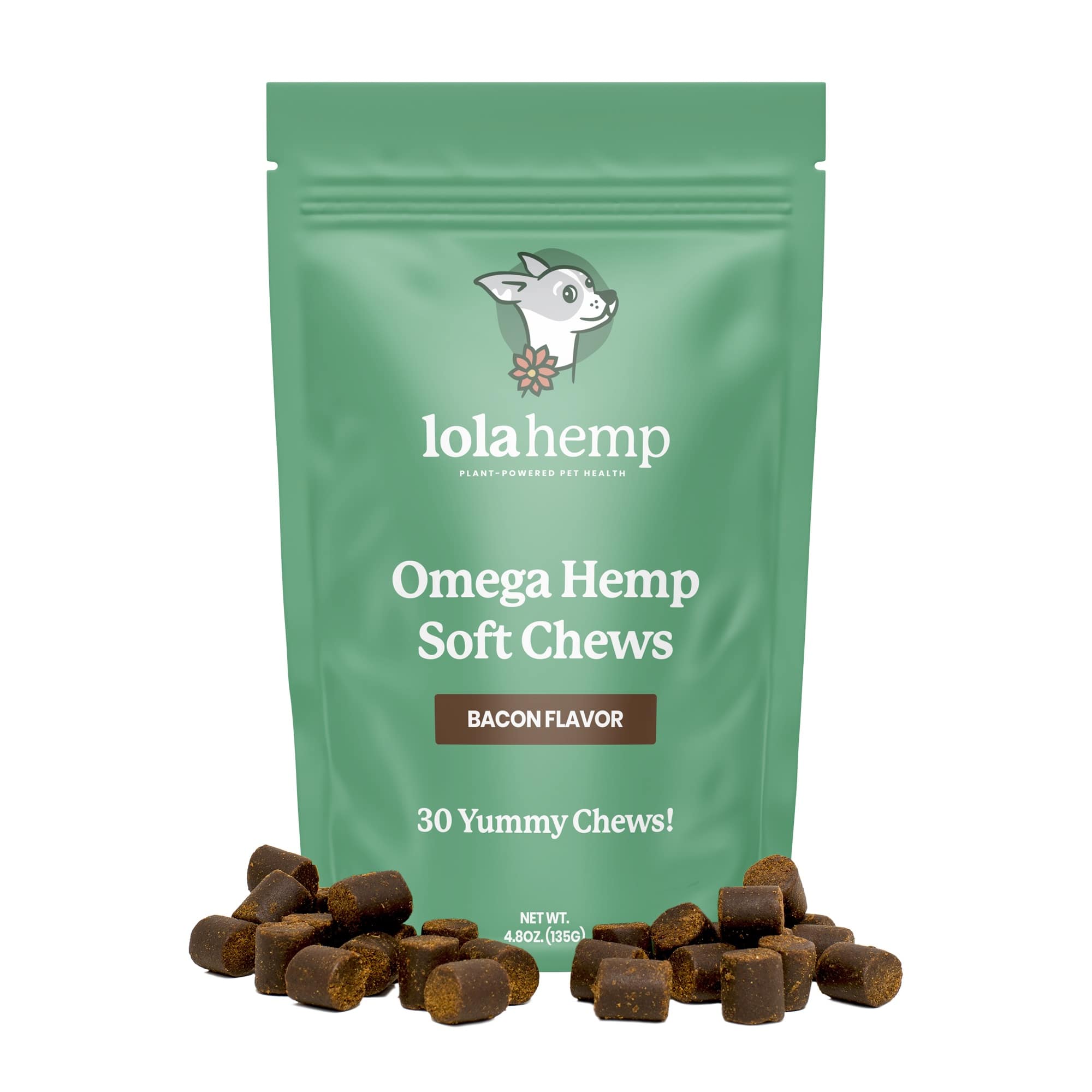 Omega Hemp Soft Chews 30 Chews Lolahemp