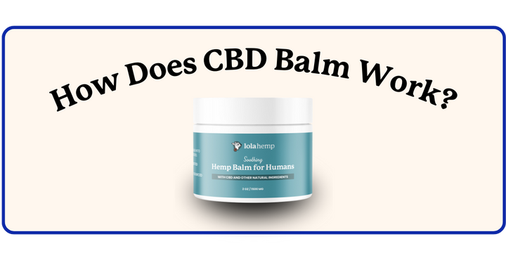 How Does Topical CBD Balm Work?