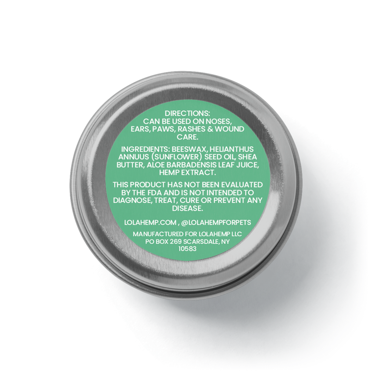 Mini CBD Balm for Pets | Lolahemp