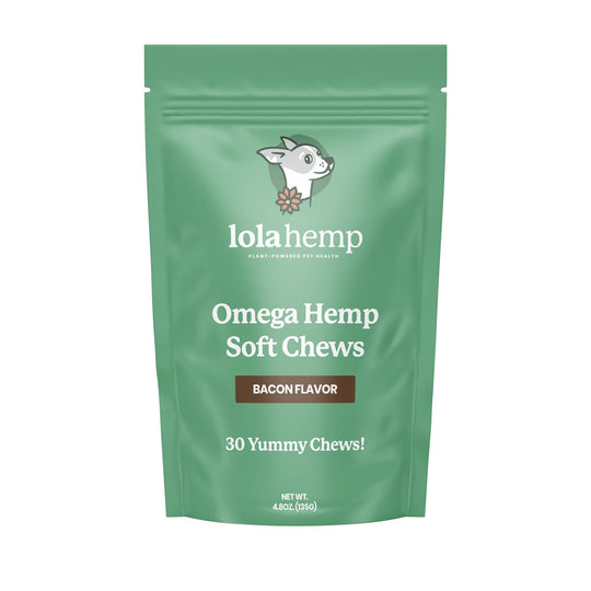 omega hemp soft chews for pets