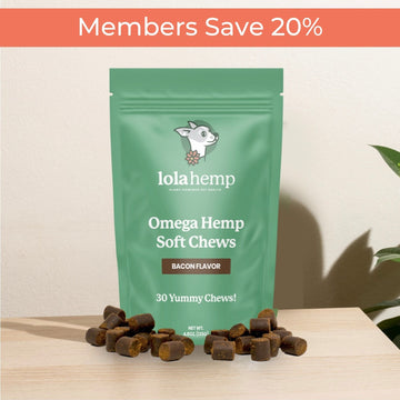 omega hemp soft chews for pets membership