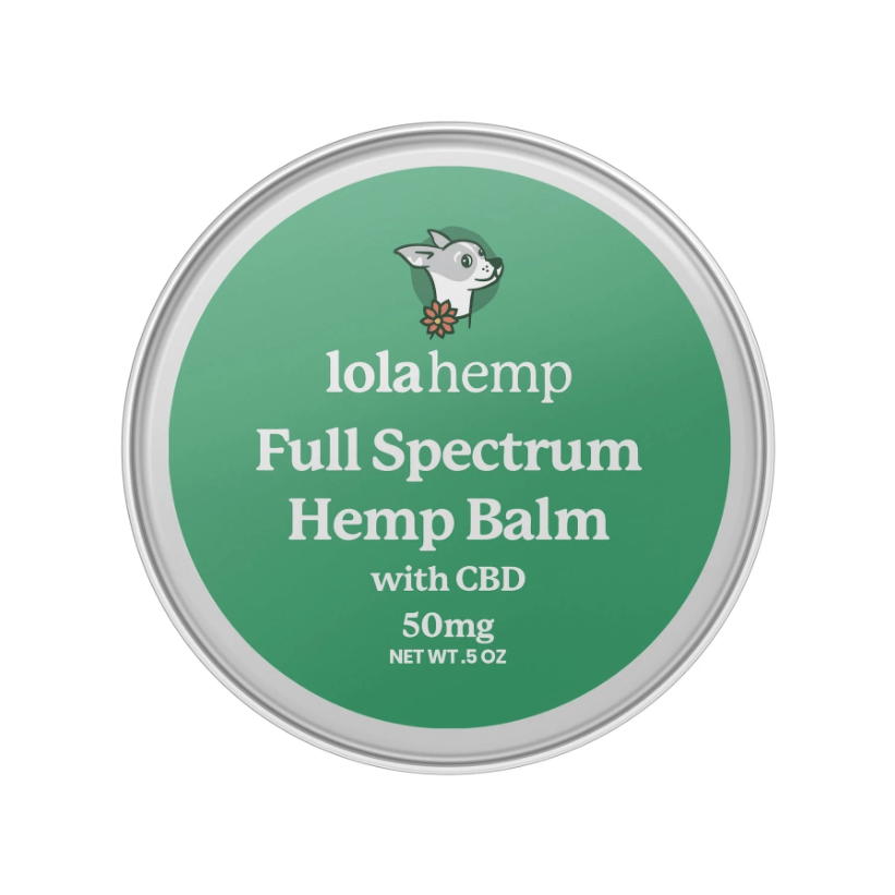 Full spectrum hemp balm Lolahemp 50 mg CBD
